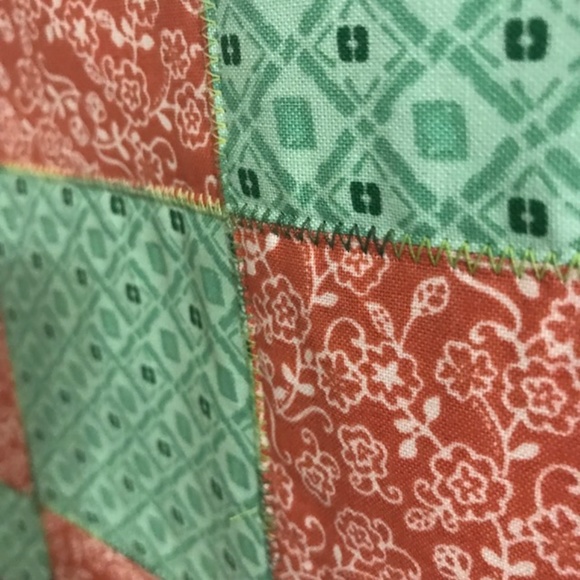 Handmade Small Girls Quilted Tote Bag - Picture 2 of 3